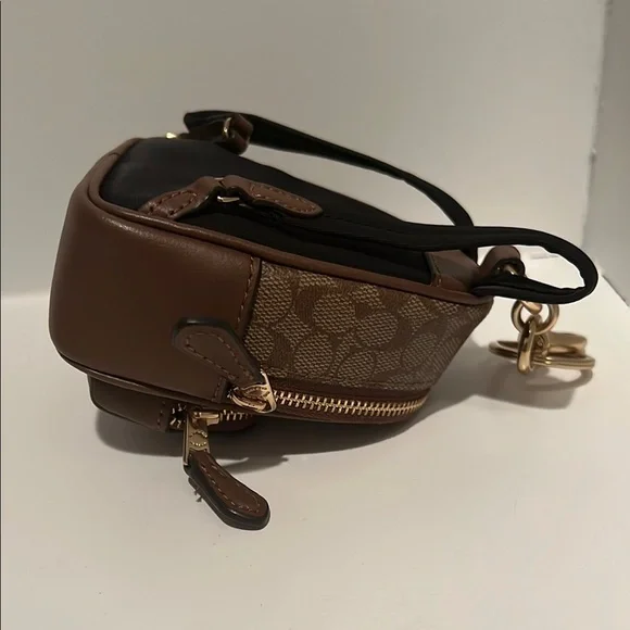 Coach Brown Mini Bags with Signature Monogram - Picture 4 of 5